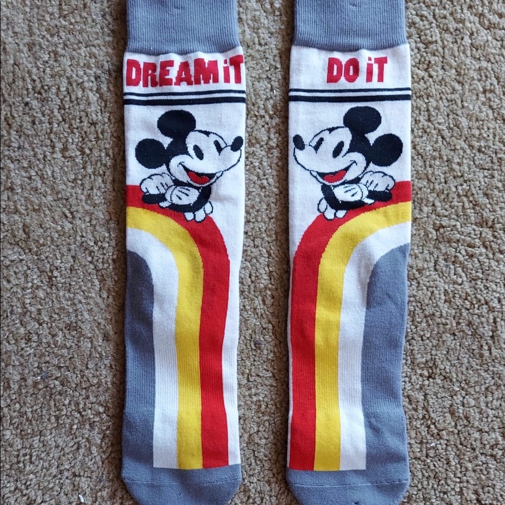 New Disney Mickey Mouse Novelty Socks 6